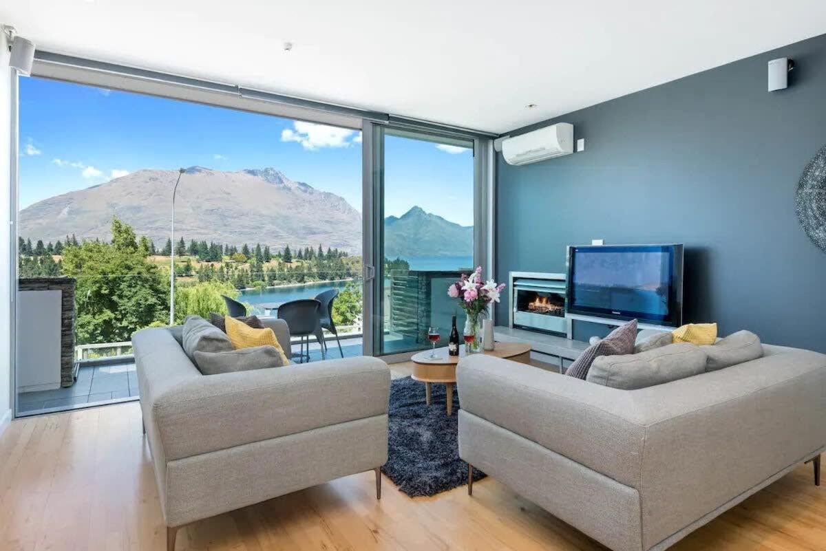 Luxury Lakeview 2 Bedroom Apartment Queenstown Exterior foto